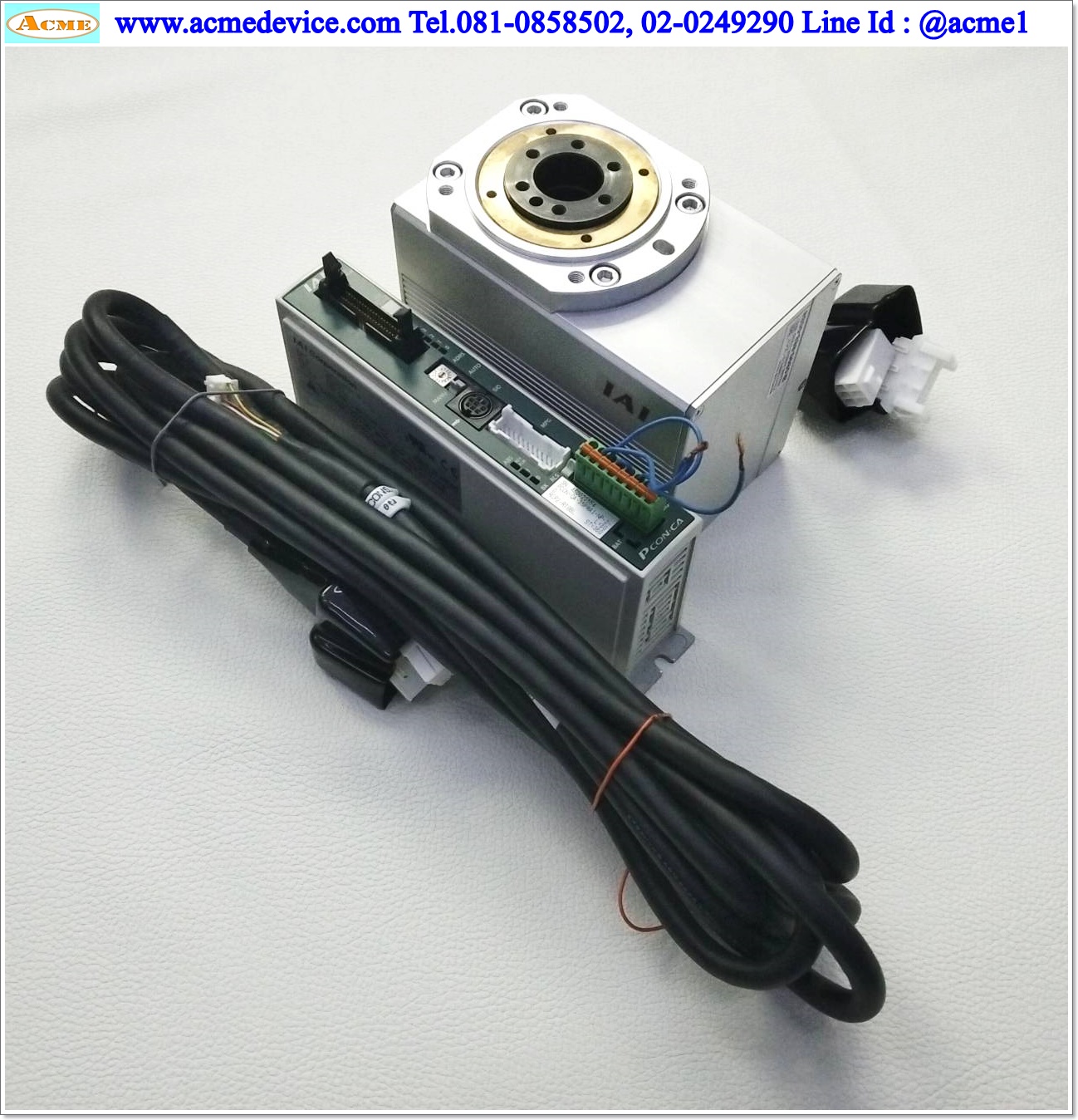 Rotary IAI Drive รุ่น PCON-CA-35PWAI-NP-2-0 & RCP2-RTBBL-I-35P-30-360-P3-M, 360 degrees