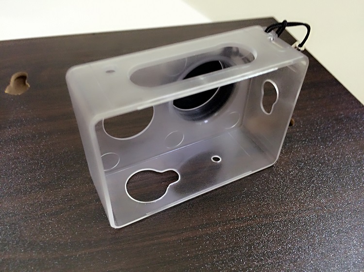 เคสพลาสติกใสสำหรับกล้องเสี่ยวหมี่ xiaomi yi camera