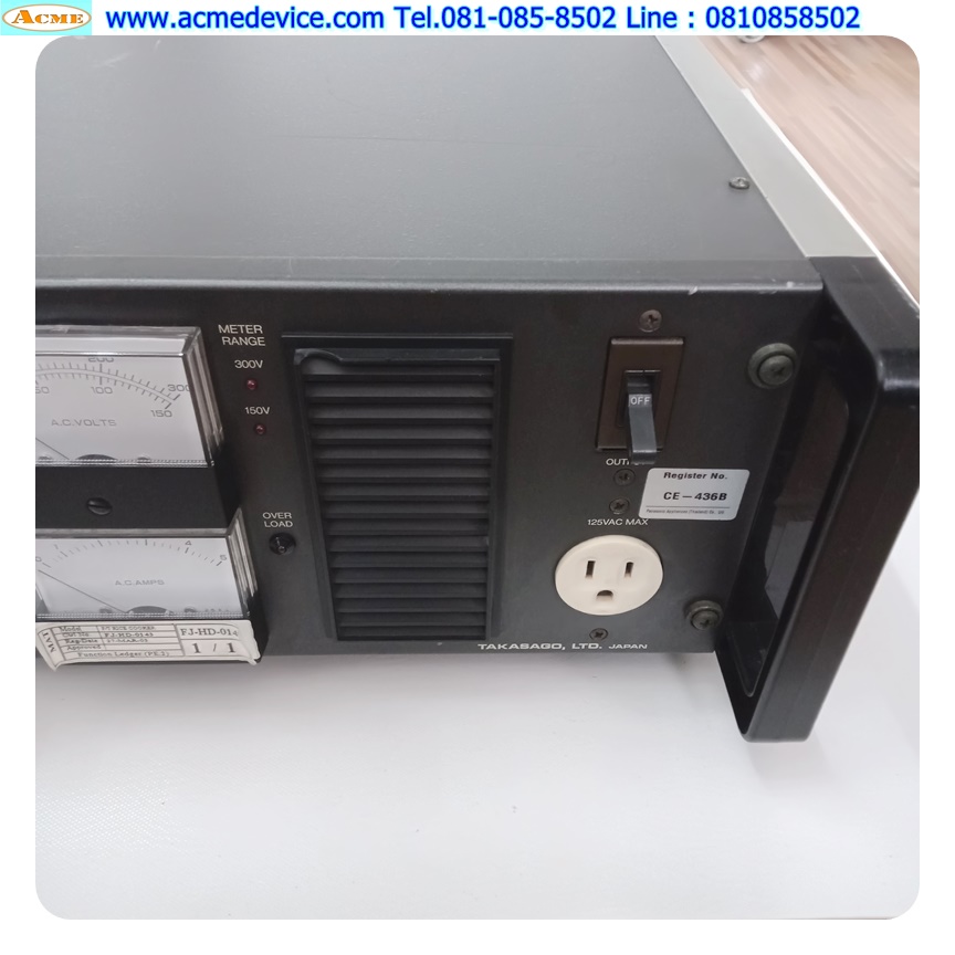 AC Power Supply TAKASAGO รุ่น AA330F, 100Vac (มีตำหนิ)