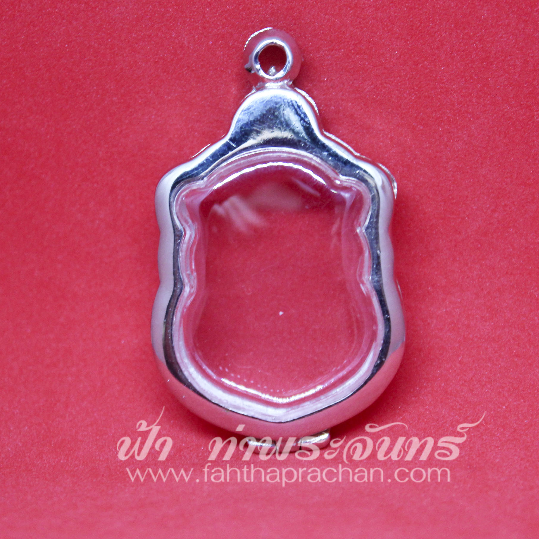 ตลับเสมาวัดหนัง เงินขัดเงา