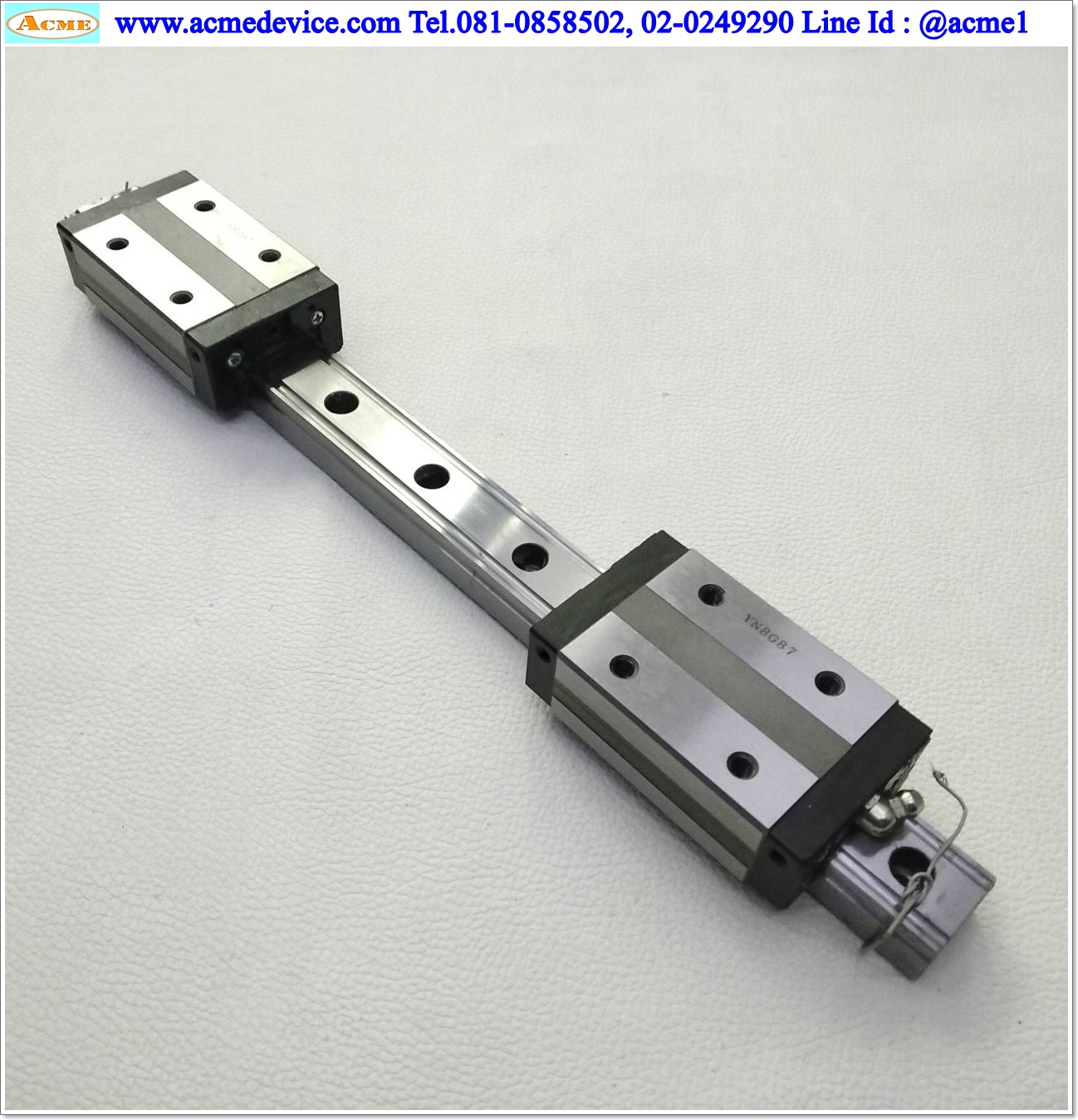 Linear Block and Rail THK รุ่น SNS25, รางสไลด์ขนาด 25 mm. x 350 mm. ( 2 Block )