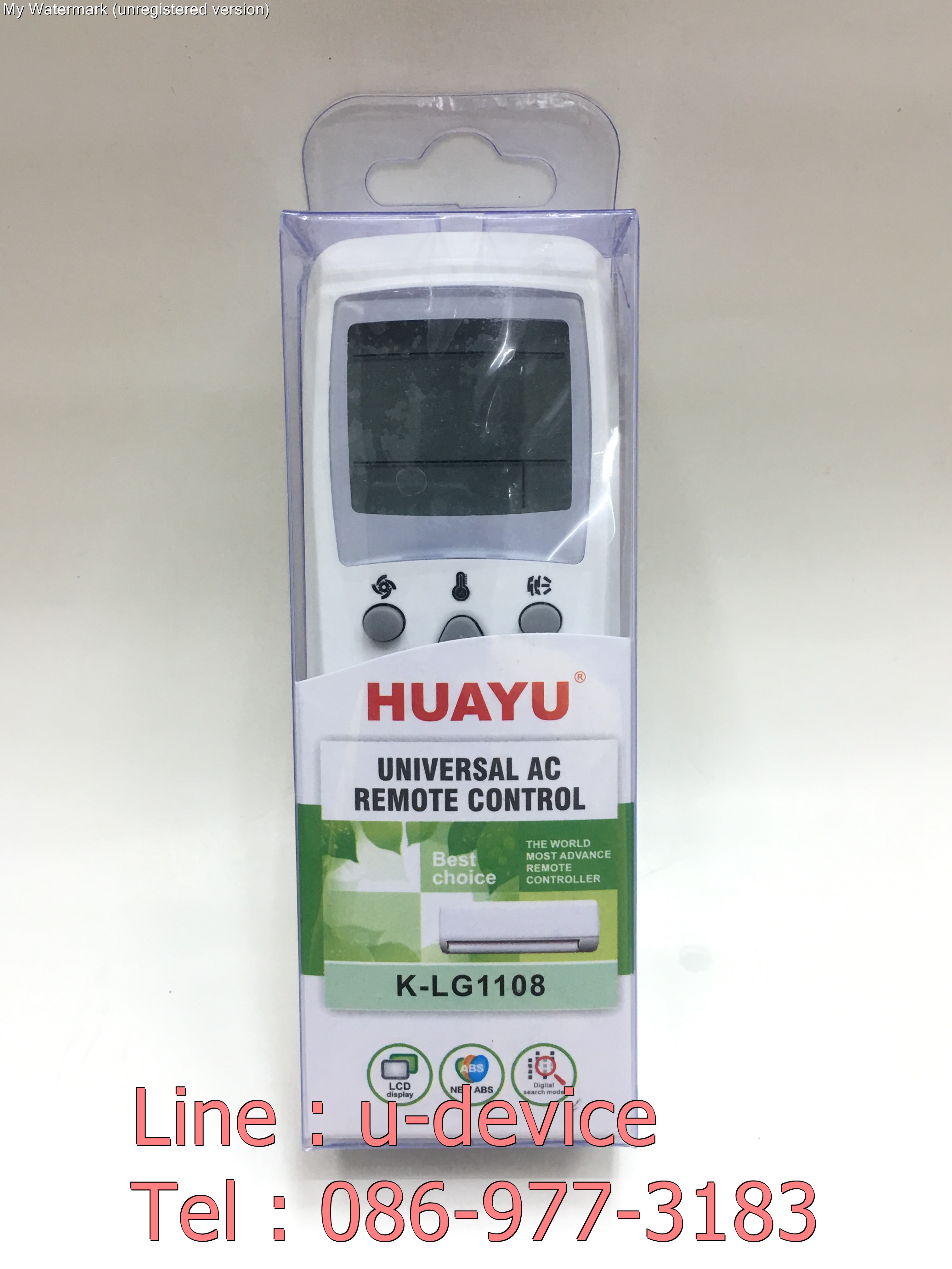 รีโมทแอร์ แอลจี LG [ใช้กับแอร์แอลจีได้ทุกรุ่น]