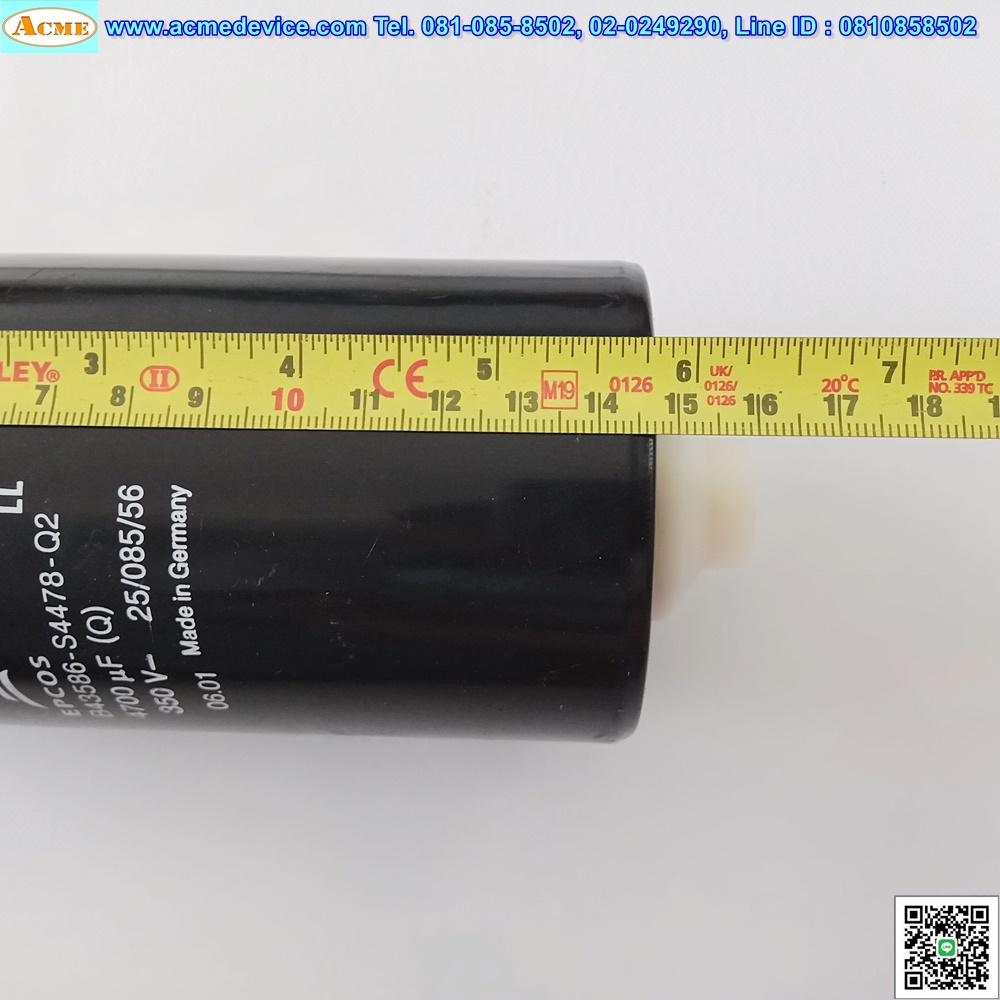 Capacitor EPCOS, B43586-S4478-Q2, 4700uf, 350V