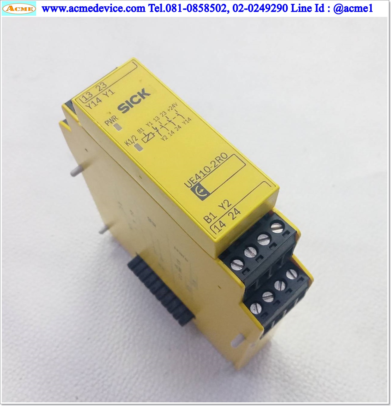 Safety Relay Sick รุ่น UE410-2RO3, 2 NO, 24Vdc (Extension Module)