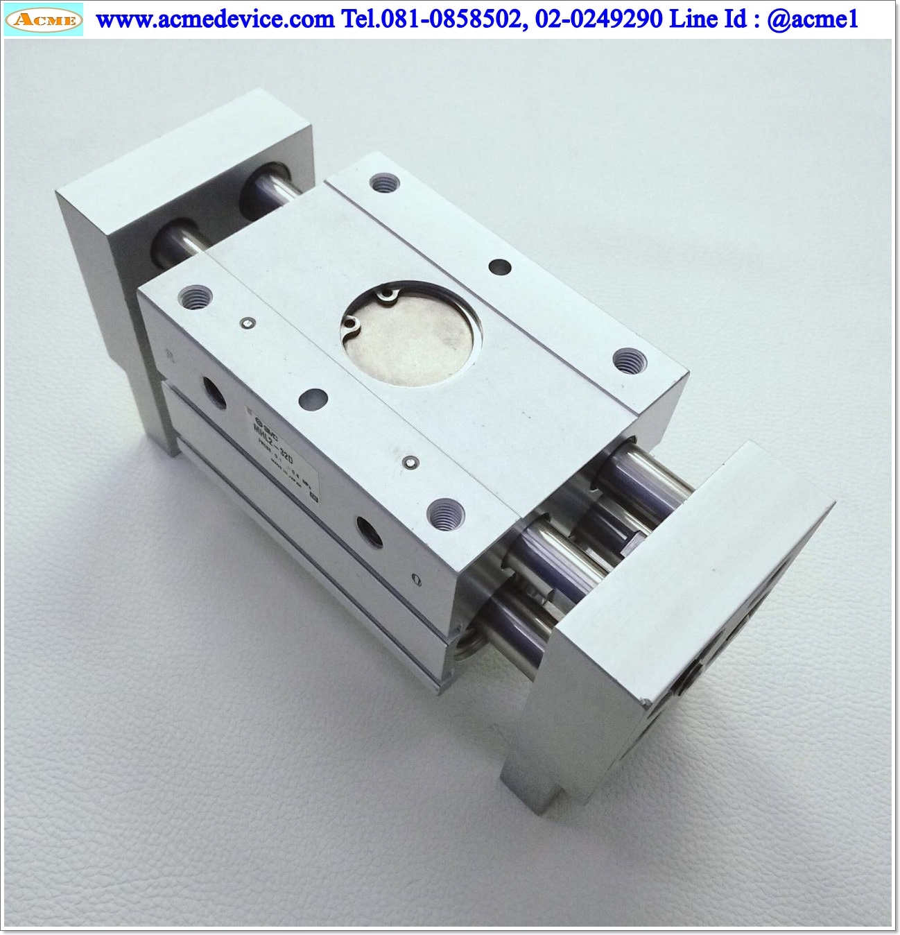 Gripper SMC รุ่น MHL2-32D, Bore 32 mm., Stroke 70 mm.