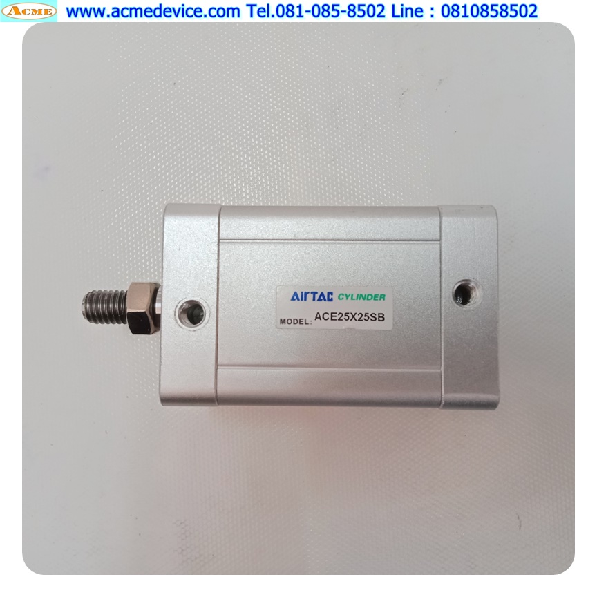 Air Cylinder Airtac รุ่น ACE25x25SB, bore 25 mm., stroke 25 mm.