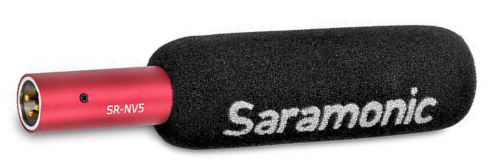 Saramonic SR-NV5 SHORT PROFESSIONAL XLR SHOTGUN MICROPHONE FOR VIDEO CAMERAS AND AUDIO RECORDERS รับประกันศูนย์ไทย 1 ปี