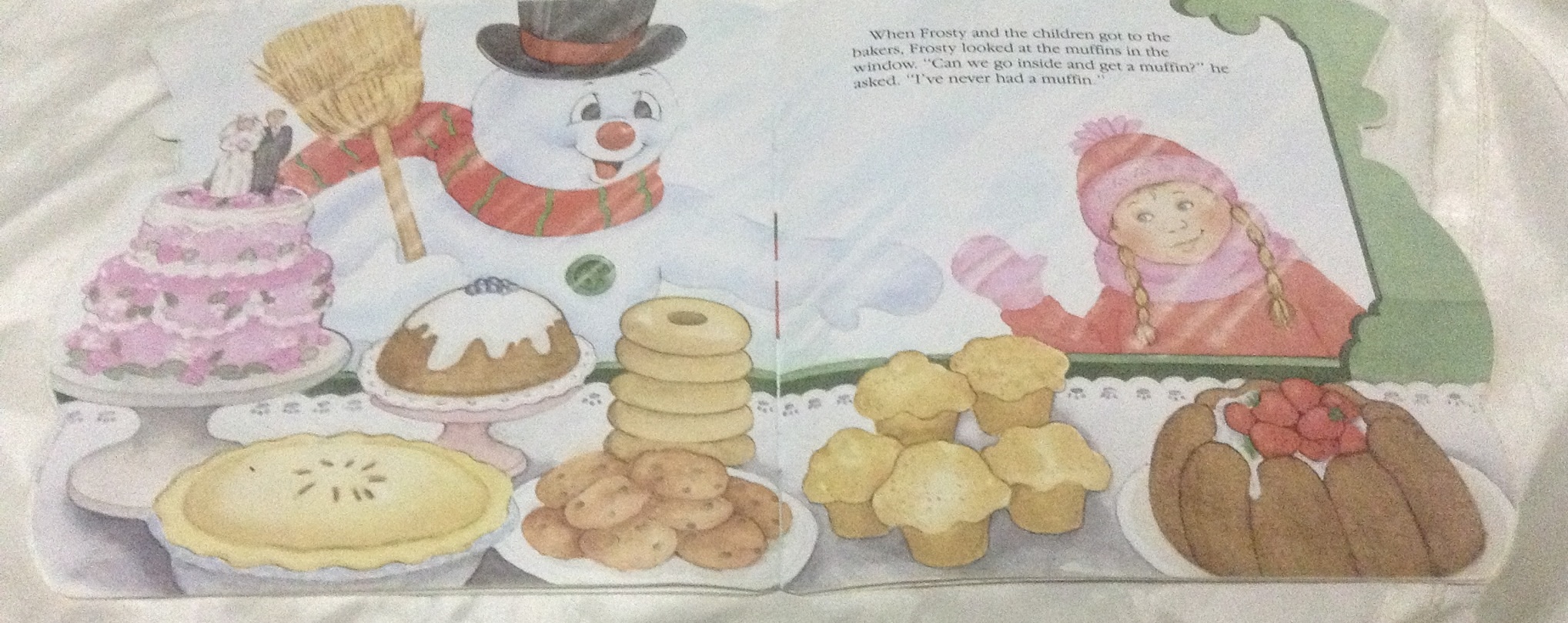 (4แถม4) frosty the snowman ราคา 80