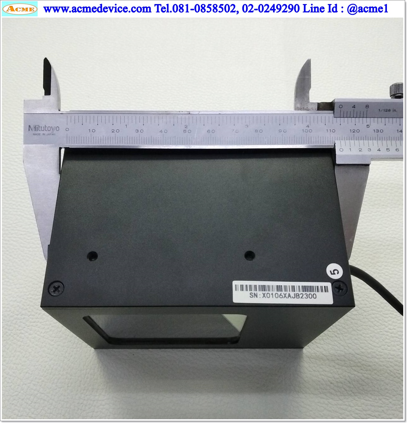 Lighting ขนาด 90 x 114 x 86 mm., 24V (ไฟสีฟ้า)