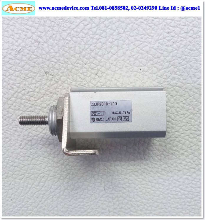 Air Cylinder SMC รุ่น CDJP2B10-10D, Bore 10 mm., Stroke 10 mm.