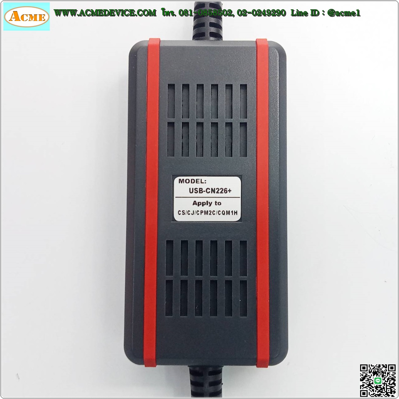 Download cable สายโหลด รุ่น USB-CN226+, ใช้กับ PLC Omron รุ่น CJ/CS/CPM2C/CQM1H