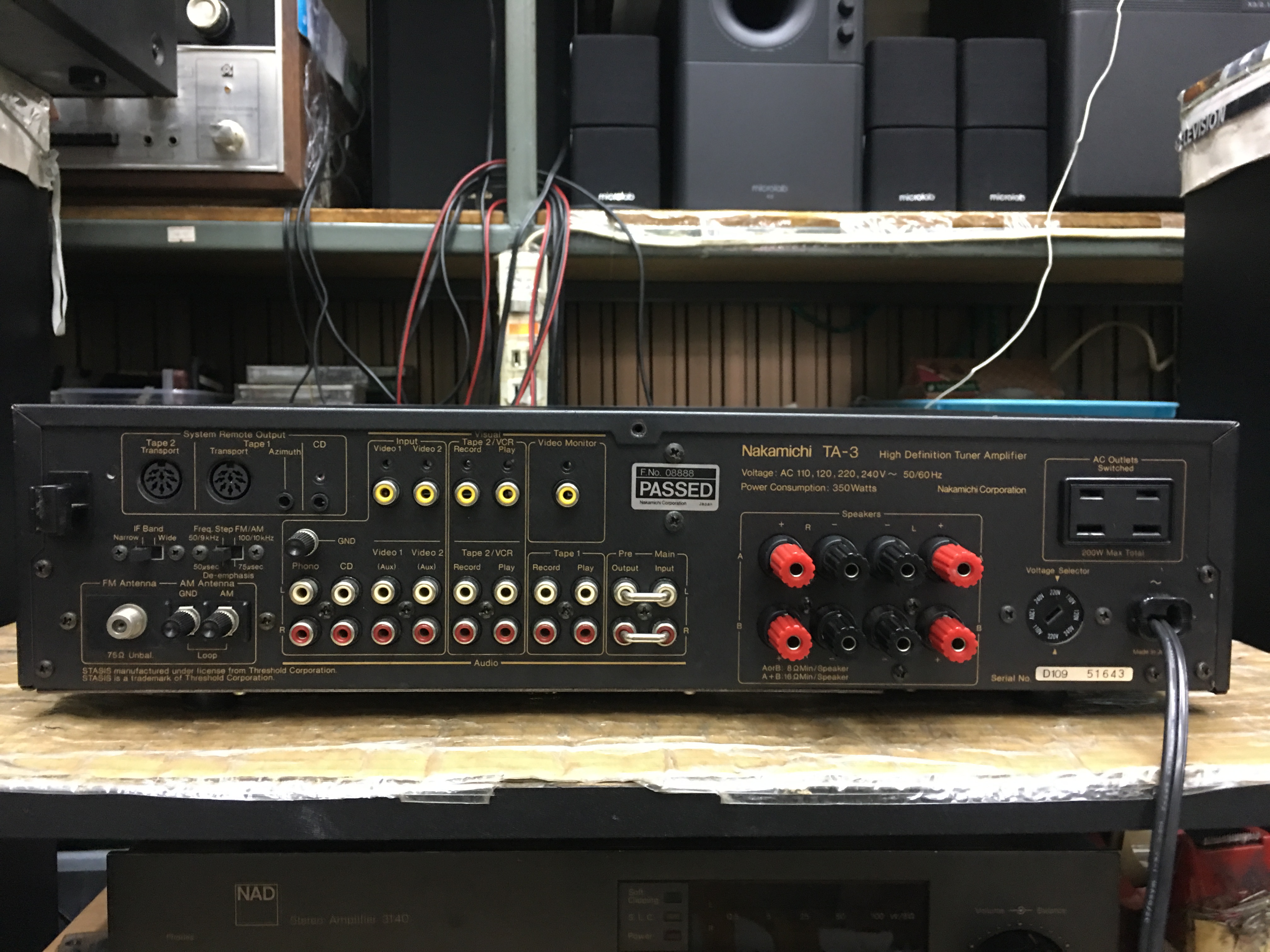 Nakamichi TA-3 High Definition Tuner Amplifier