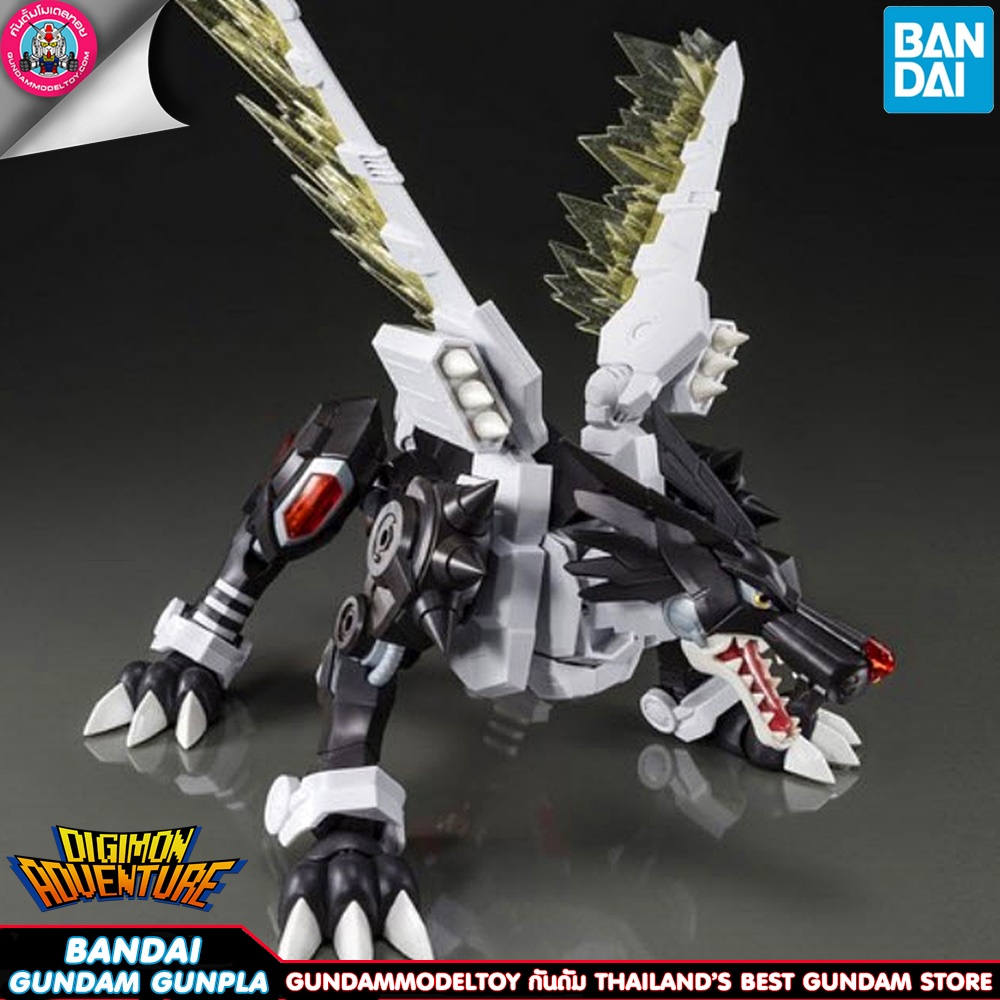 BANDAI ANIME FIGURE-RISE STANDARD AMPLIFIED METALGARURUMON BLACK VERSION โมเดล กันดั้ม กันพลา PS TOYLAND ร้านพีเอสทอยแลนด์