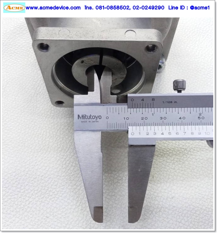 Gear Head Nidec Shimpo รุ่น VRSF-PB-45D-200, Ratio 45:1, เพลาเข้า 14mm, ออก 24mm (for 200w, 400w)