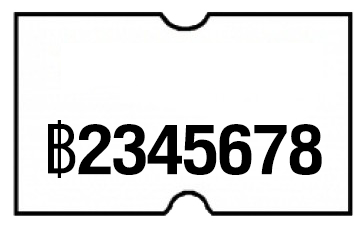 เครื่องพิมพ์ป้ายราคา METO รุ่น Ecom 822