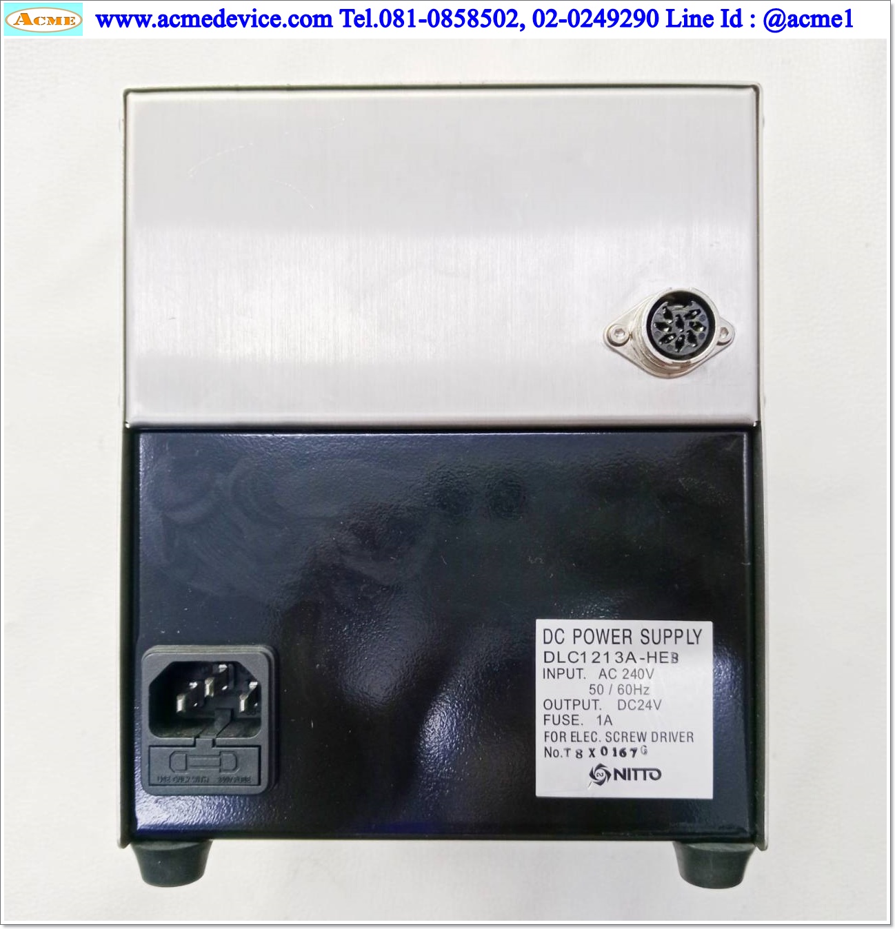 Auto Screw Driver Nitto รุ่น DLC1213A-HEB + DLV7339-BME, DC24V