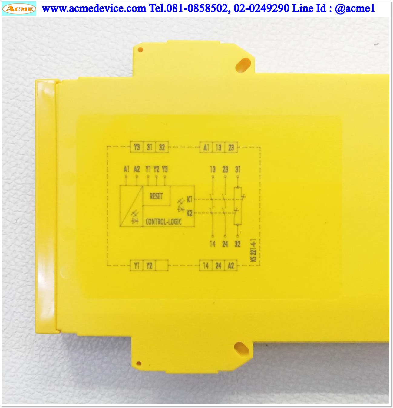 Safety Relay Sick รุ่น UE23-2MF2D3, 24Vdc, 1W