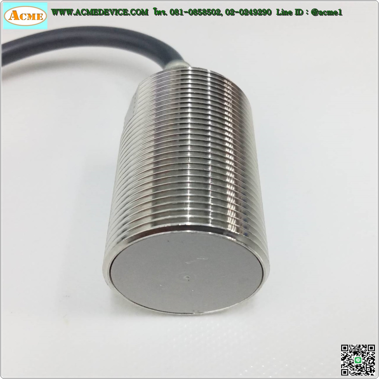 Proximity Omron รุ่น E2EZ-X8D1-N 2M, M30, ระยะ 8mm, 2wire, NO, Shielded, Inductive