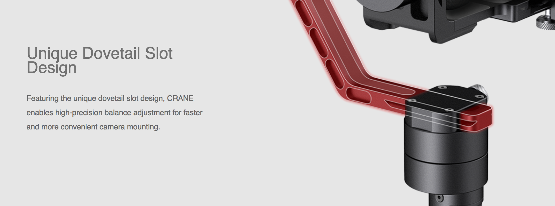 Zhiyun-Tech Crane v2 3-Axis Handheld Gimbal Stabilizer (อุปกรณ์กันสั่นสำหรับกล้องDSLR)