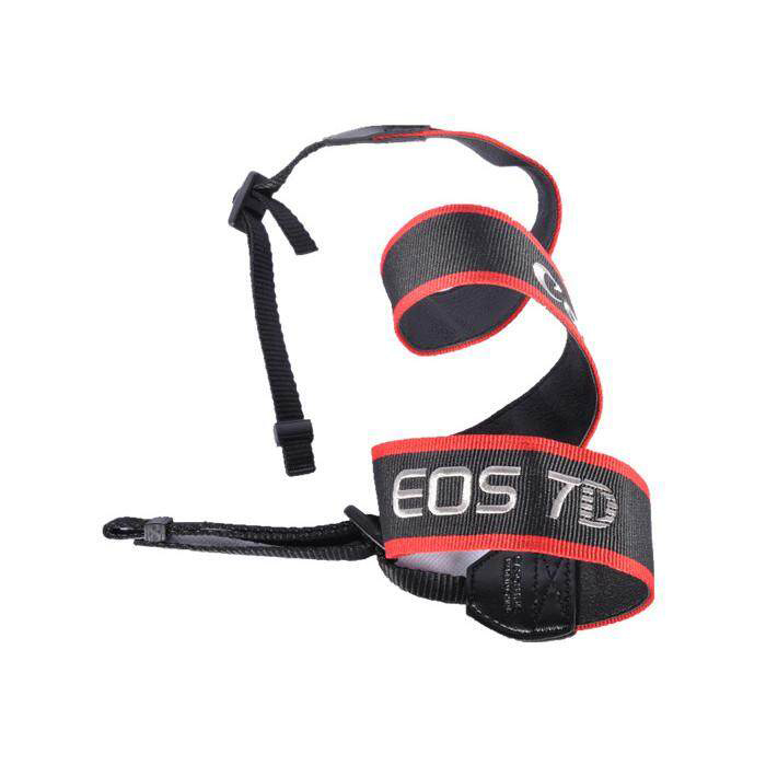 สายคล้องกล้องของเทียบ พิมพ์โลโก้ Canon 6D 7DII 7D 5Dll 5Dlll 60D 70D 80D