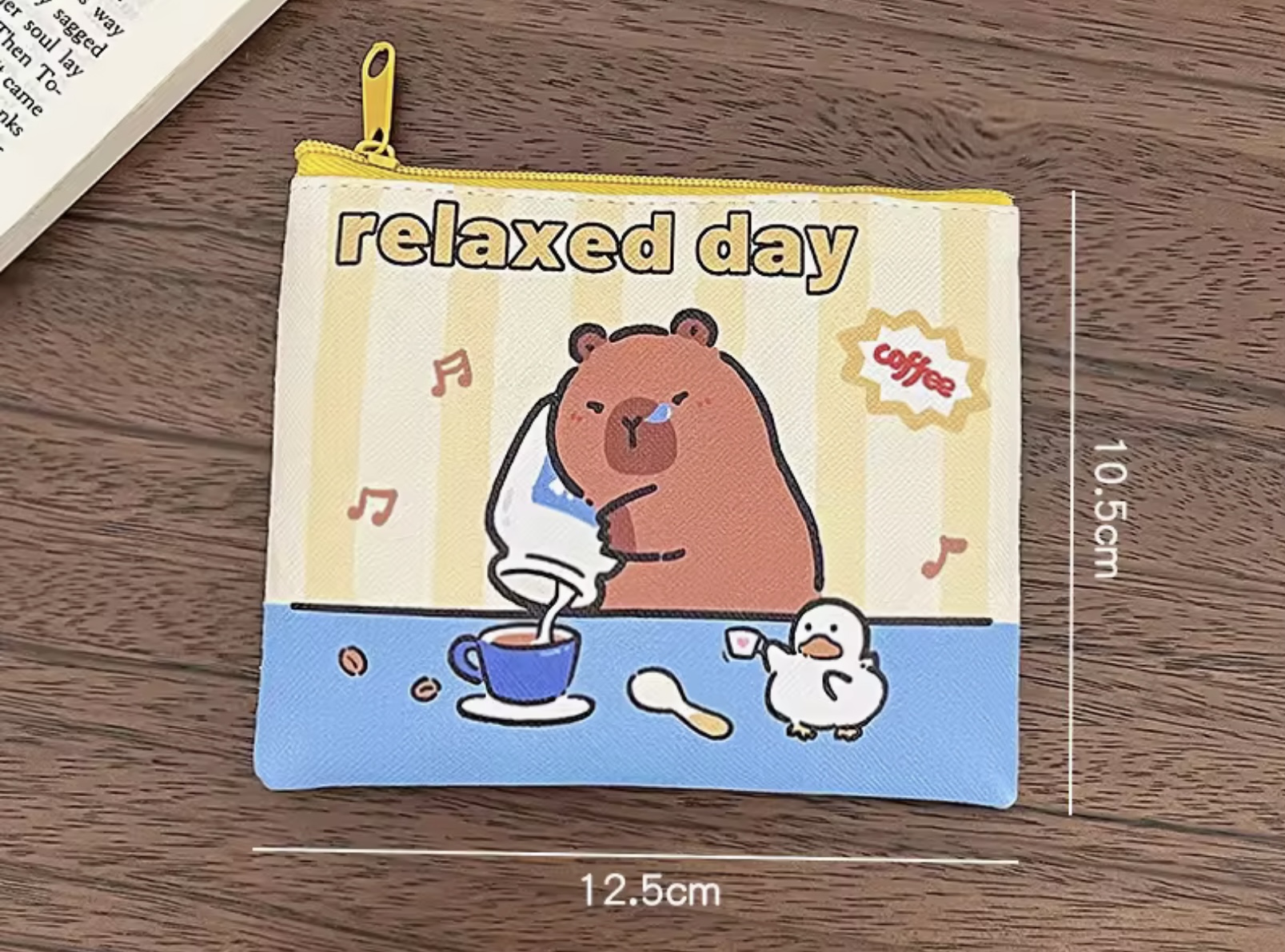 (สินค้าสำหรับเพิ่มยอดให้ถึงขั้นต่ำ) กระเป๋าใส่เหรียญ คาปิบาร่า คุรุมิ มายเมโลดี้ ราคา 15