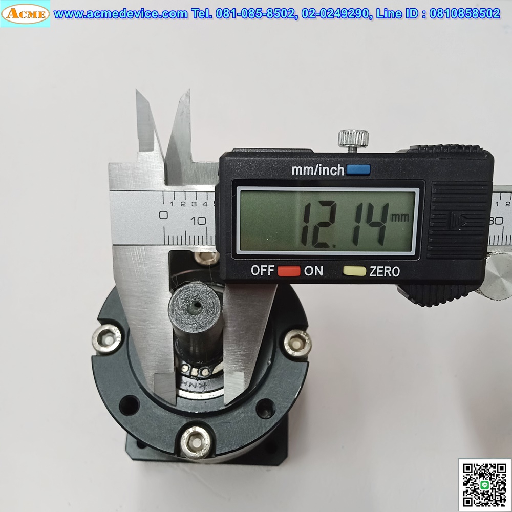 Gear Head VGM รุ่น PG60L1-10-6.38-38, Ratio 10:1 (เพลาเข้า 6 mm., ออก 12 mm.), for Stepping □ 60x60 ∅ 38