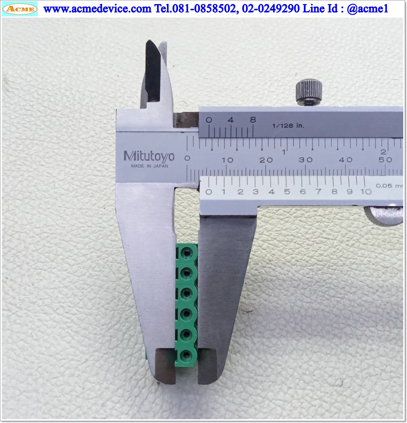 Terminal Block Connector รุ่น KF2EDGK 5.08 2EDG 6P, 6 Pin