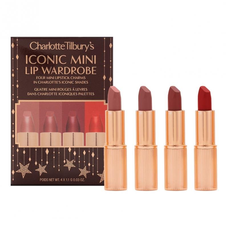 ลิปชาร์ลอต ทิวเบอรี่ Charlotte Tilbury's Iconic Mini Lip Wardrobe 4 x 1.1g