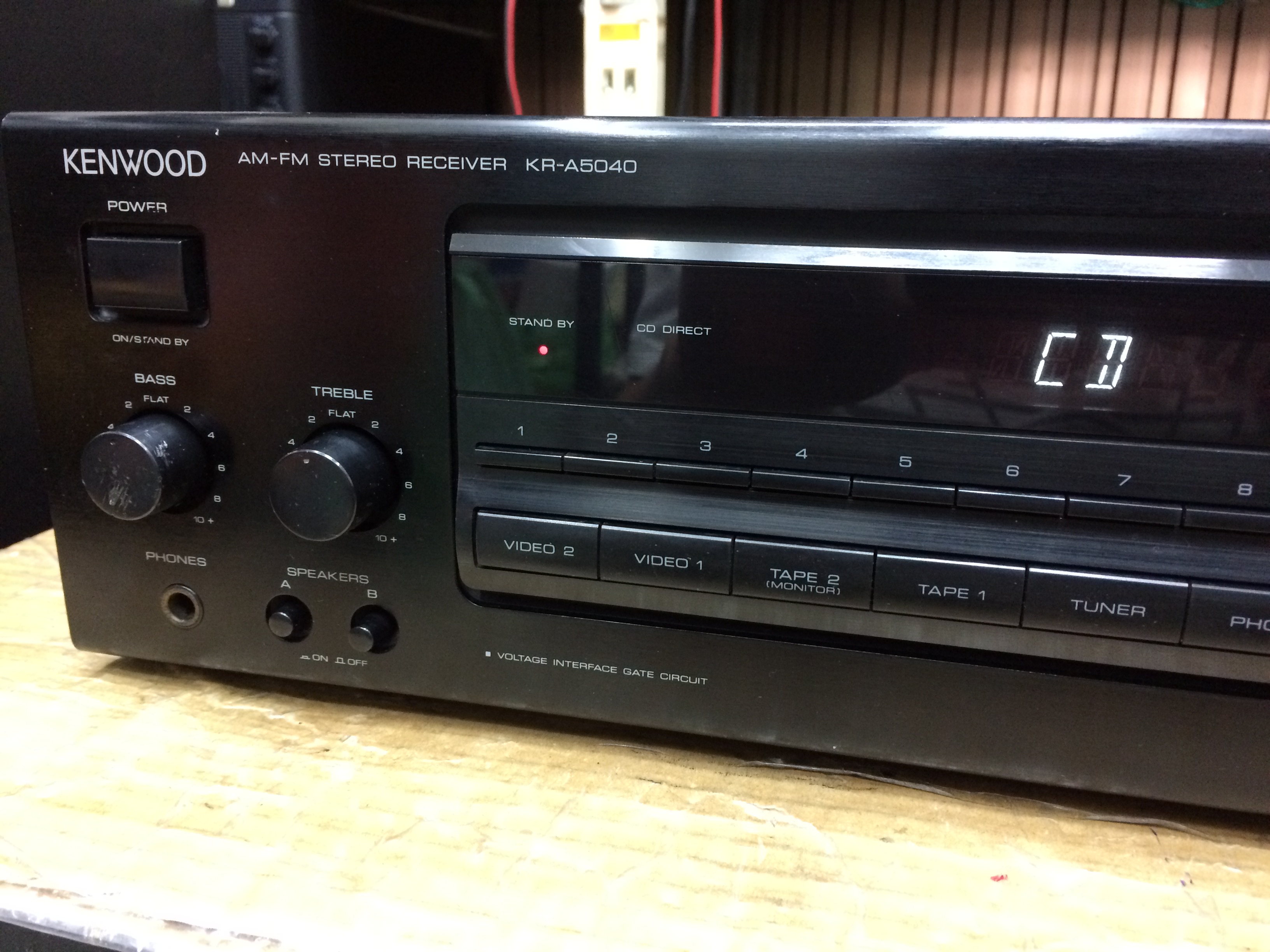 Kenwood KR-A5040 AM/FM Stereo Receiver