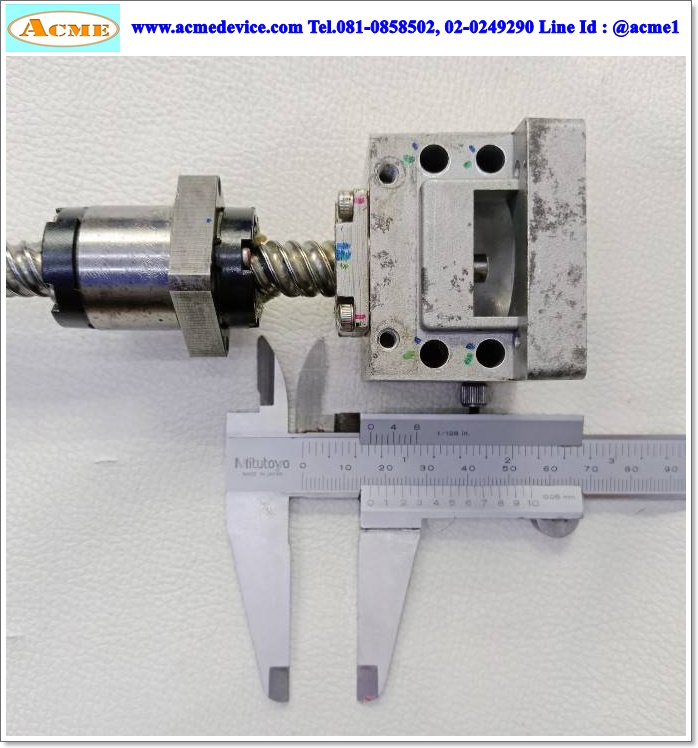 Ball Screw ??? รุ่น ???, ขนาดเพลา 12 x 660 mm., Stroke 570 mm., Pit 16 mm.