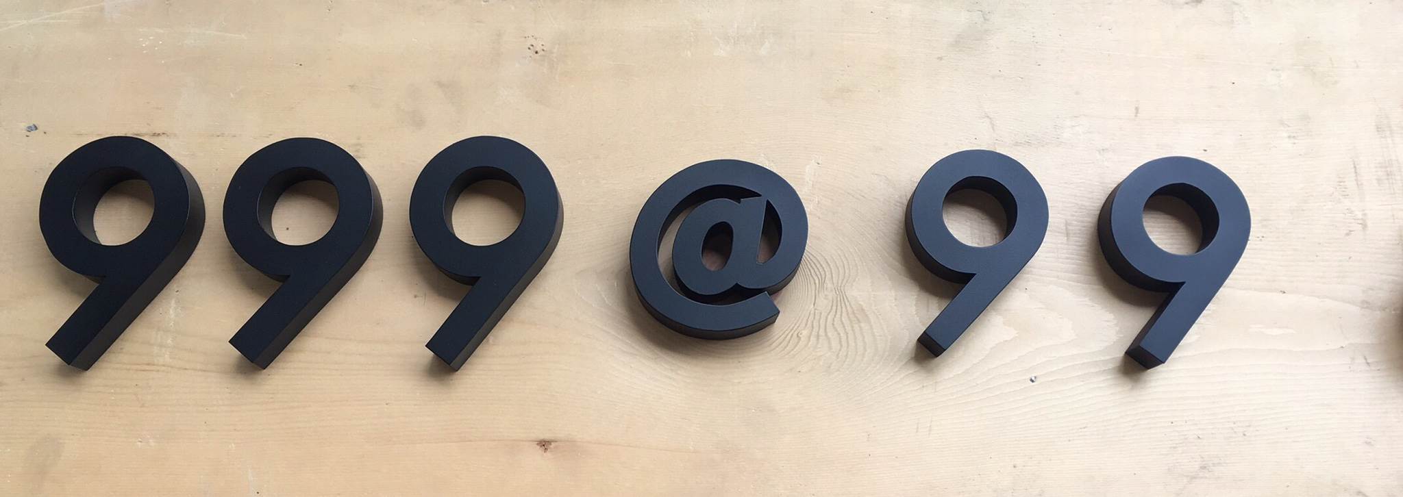 ป้ายบ้านเลขที่ 999@99