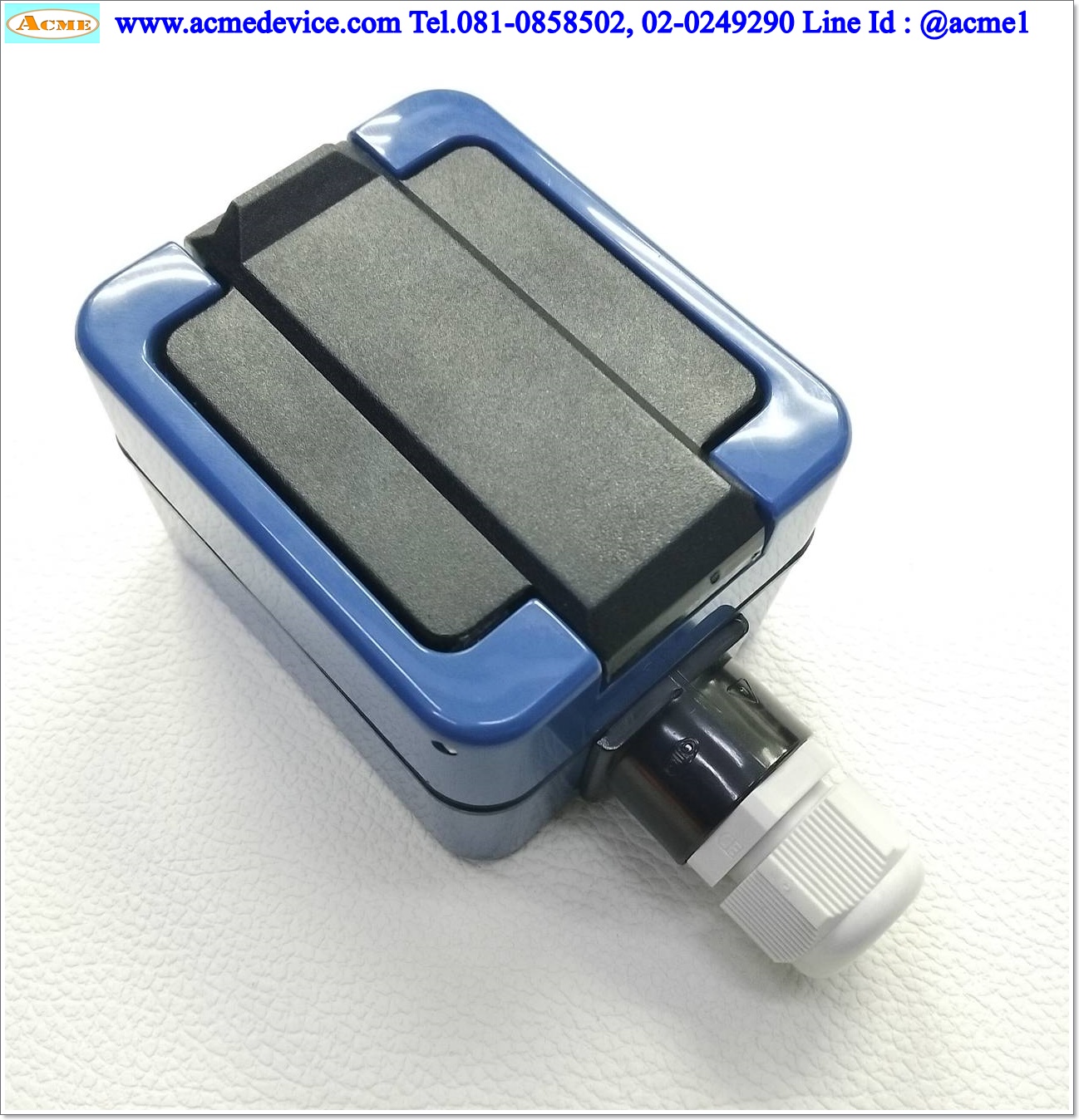 Complete PG socket Blue Merten รุ่น 279075, 250V, 16A, IP44