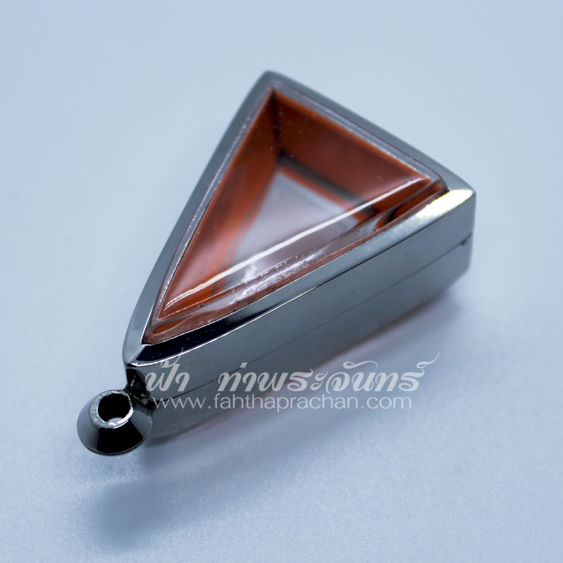 ตลับนางพญาแบบหนา สแตนเลสพุก