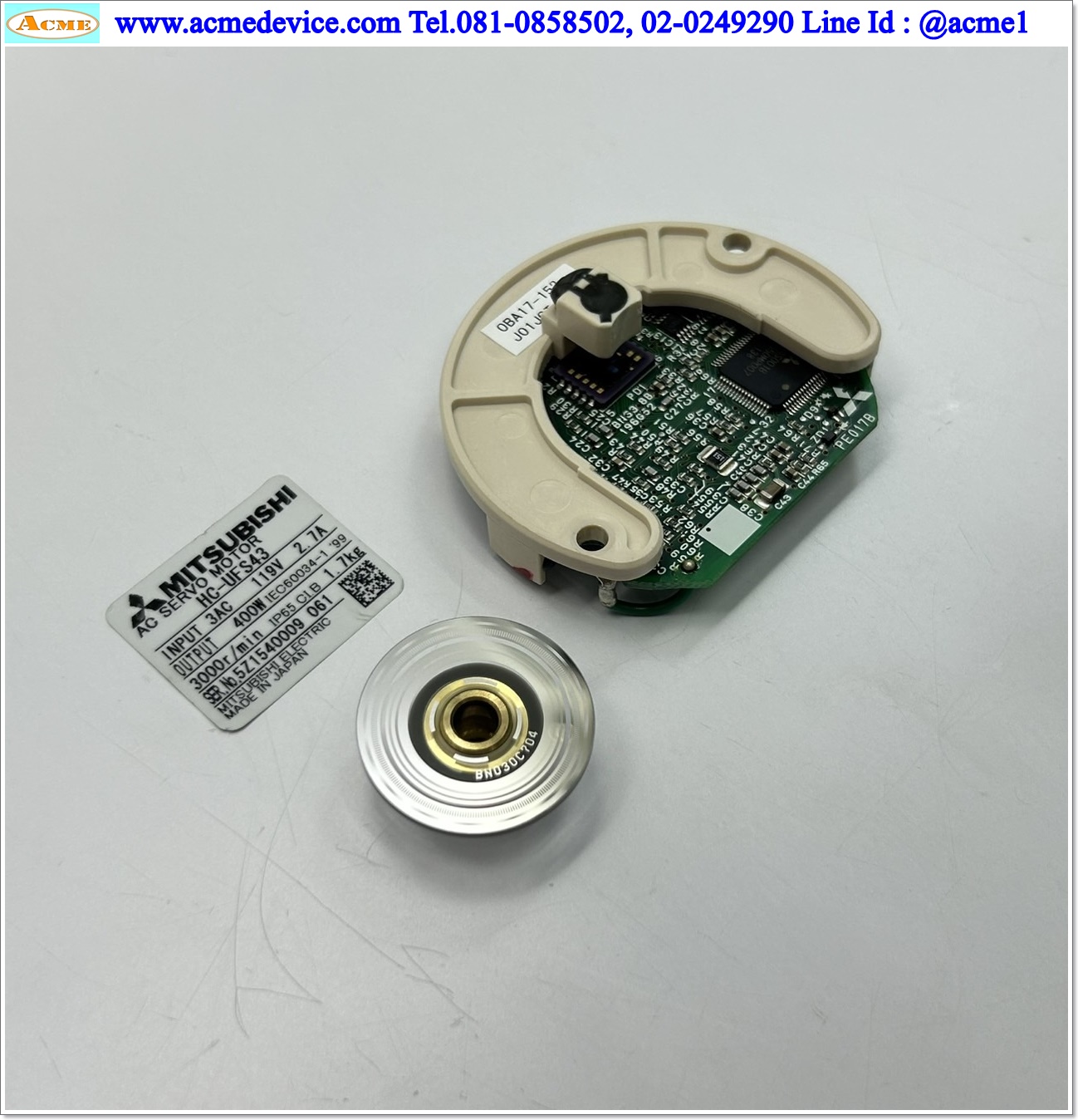 Encoder Servo Mitsubishi รุ่น HC-UFS43, for MR-J2S series, MR-J2M series