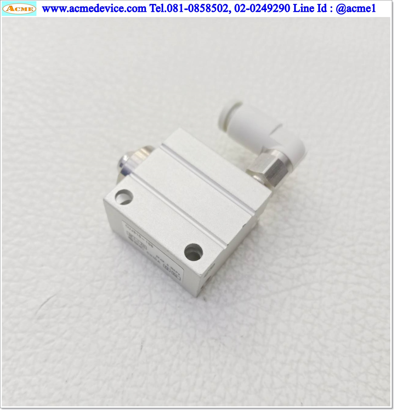 Air Cylinder SMC รุ่น CUJB10-10S, Bore 10 mm., Stroke 10 mm., Spring Return