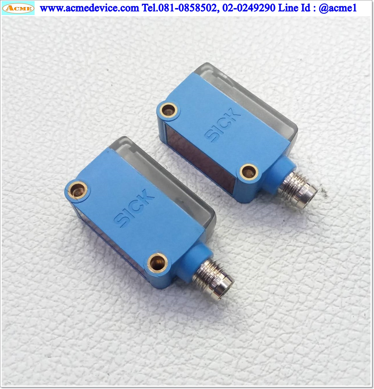 Photoelectric Sick รุ่น GE6-P4111 + GS6-D4311, ระยะ 10m., PNP, Light-ON / Dark-ON, (รับ-ส่ง) (ไม่มีสาย)