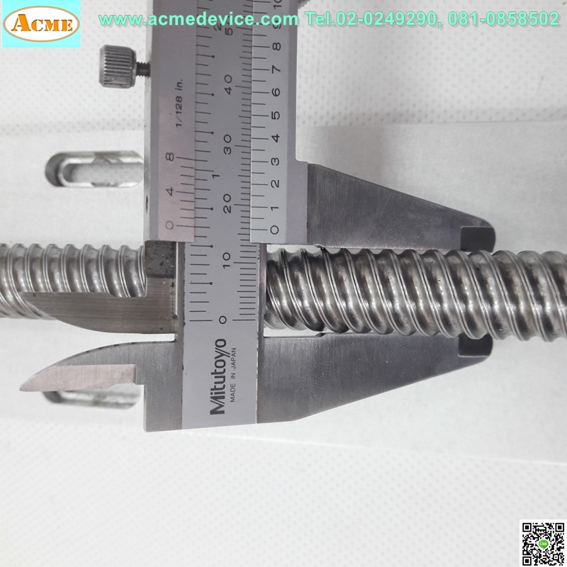 Ball Screw NSK รุ่น 1616A3, ขนาด 80 x 1025 mm., แกนโต 16 mm.,Stroke 880 mm. Pit 16