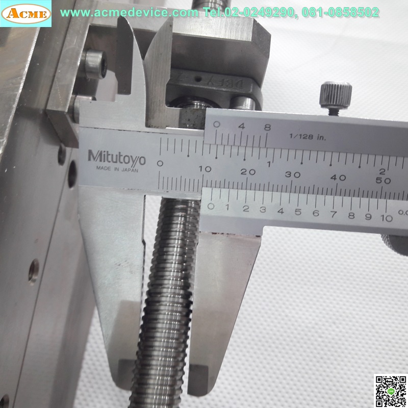 แกนสําเร็จรูป Ball Screw NSK รุ่น ES15546-1, NSK 03MA-1, Stroke 165 mm, Pit 3, แกนโต 12 mm + Linear LWRE6 + Motor