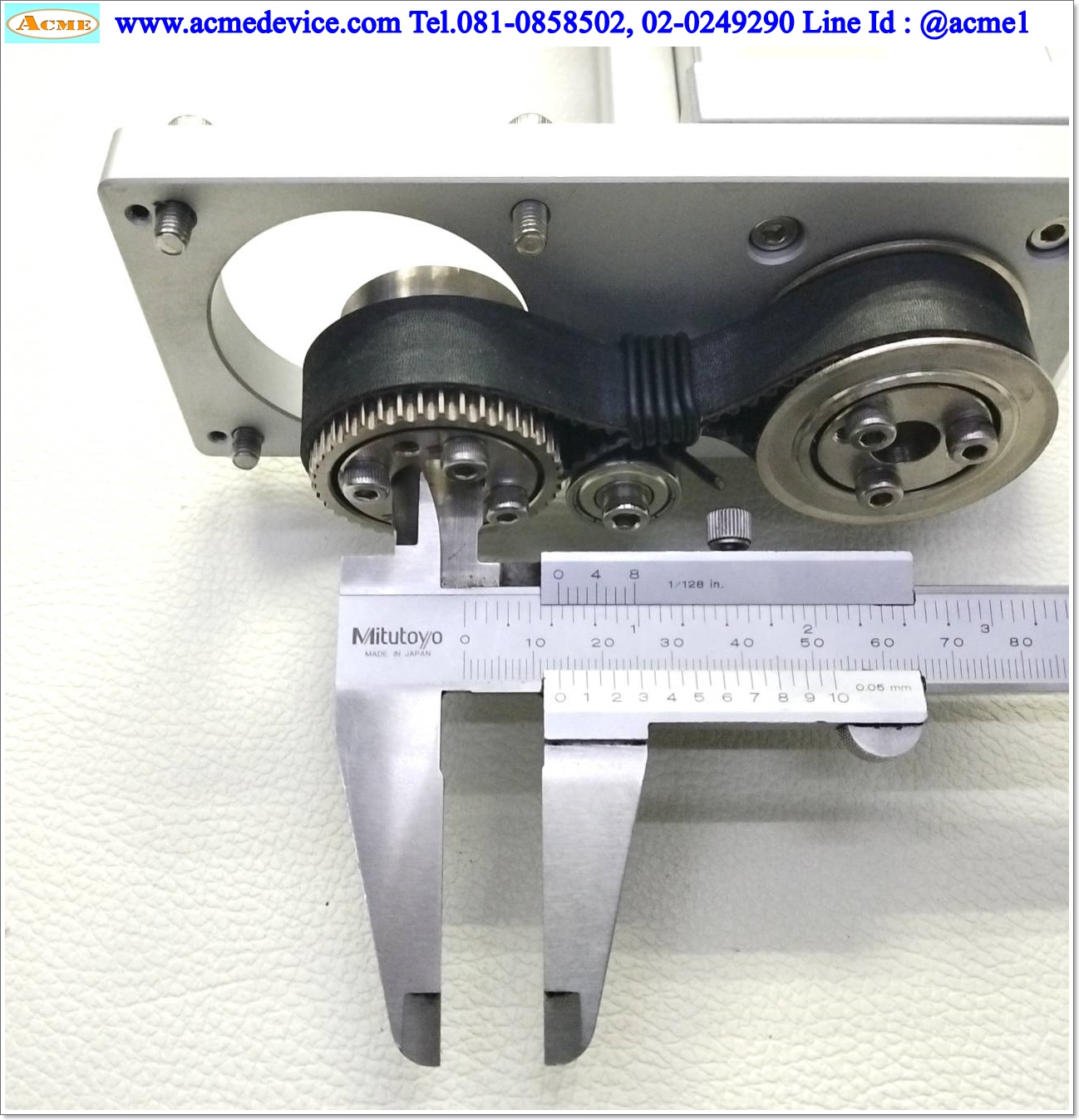 แกนสำเร็จรูป Ball Screw Toyo รุ่น GTH8-L20-500-K, ขนาด 80 x 760 mm., แกนโต 15 mm, Stroke 500 mm., Pit 20 mm. (R)