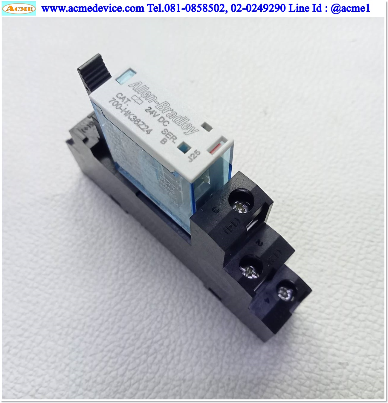 Relay Allen-Bradley รุ่น 700-HK36Z24, Coil 24Vdc