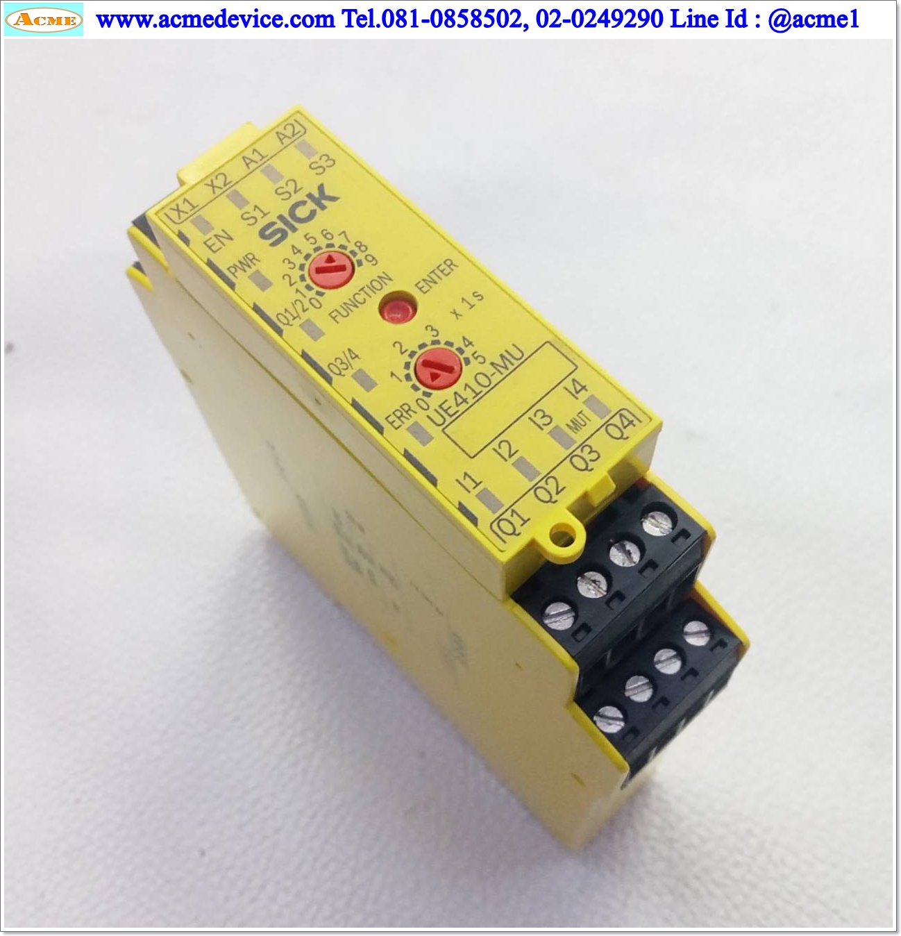 Safety Controller Sick รุ่น UE410-MU3T5, 3W, 24Vdc