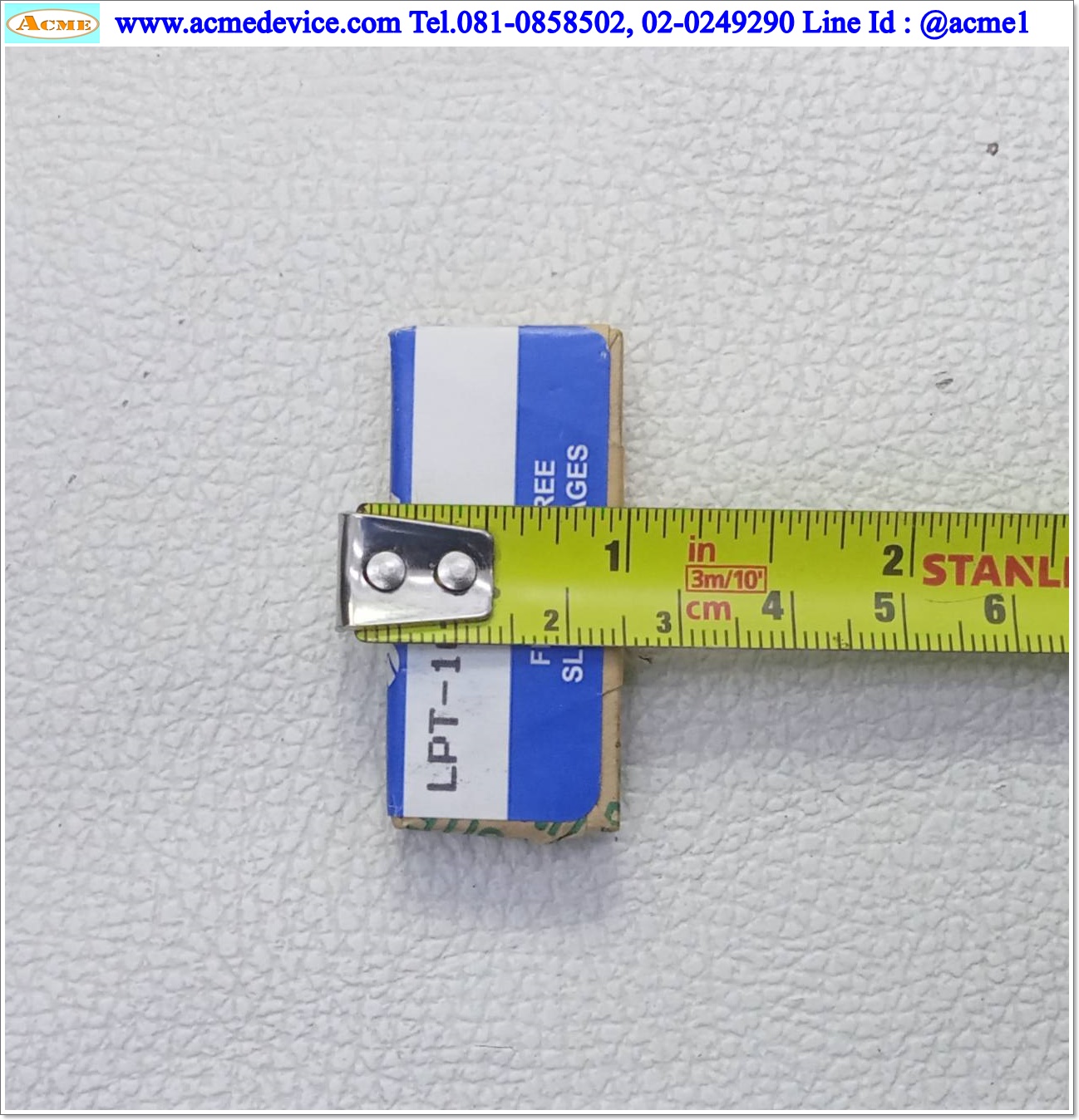 Linear Ball Slide Del-tron รุ่น LPT-1045SS, 20 mm. x 45 mm., Stroke 25 mm.