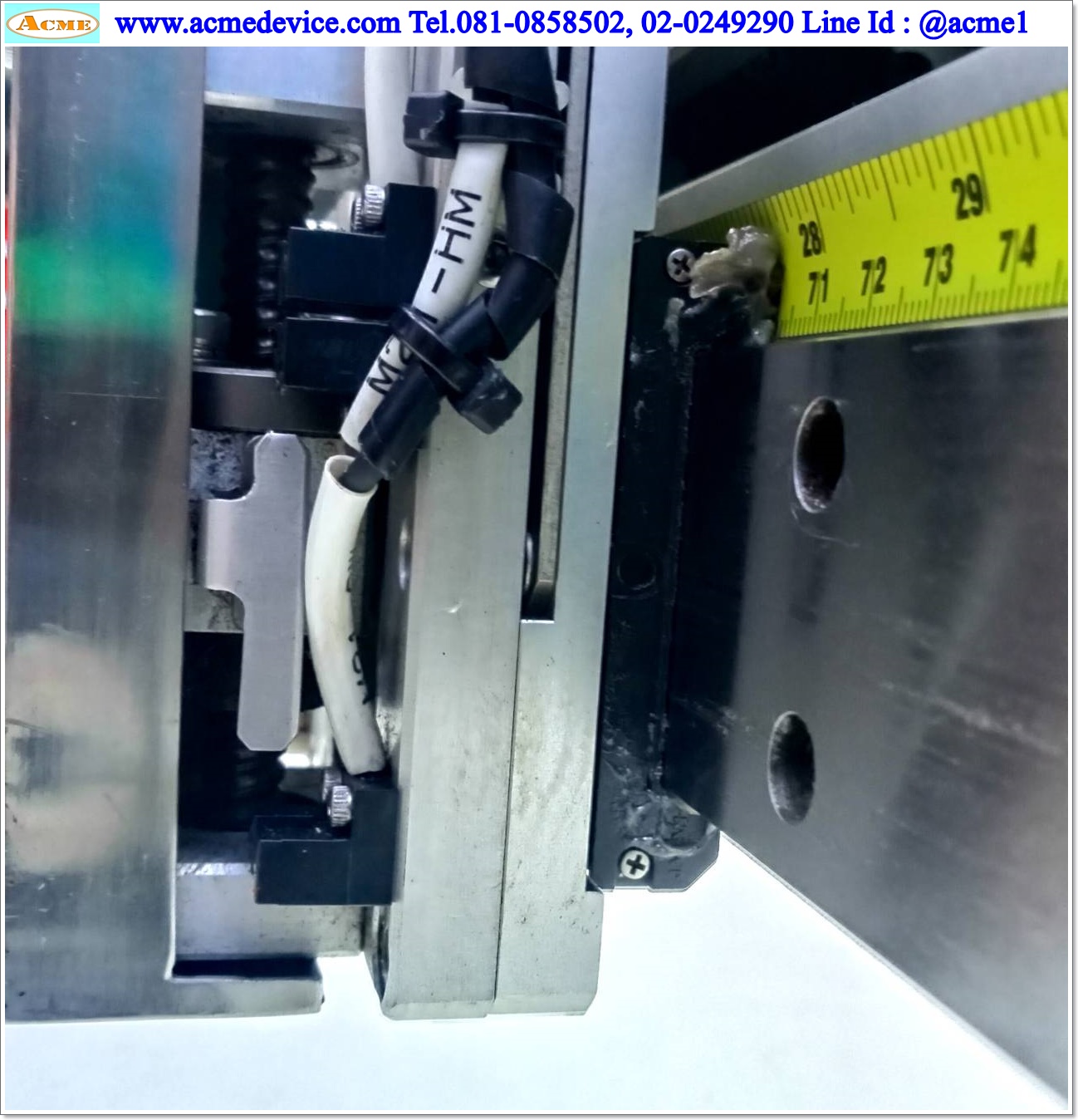 ชุดแกนสำเร็จรูป ขนาด 170 x 1,250 mm., แกน X Pit 40 mm., Stroke 880 mm., แกน Z Pit 6 mm., Stroke 40 mm.