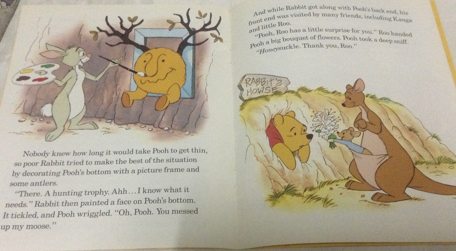 (4แถม4) Winnie the Pooh and the honey tree ราคา 95