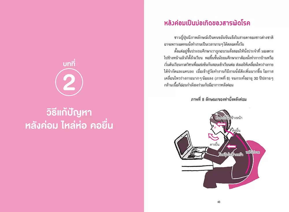 หนังสือเรื่อง ยืดเหยียดกล้ามเนื้อให้ถูกจุด หยุดอาการปวด คอ หลัง ไหล่ : Hitoshi Takei (ฮิโตะชิ ทะเกะอิ) : สำนักพิมพ์ นานมีบุ๊คส์
