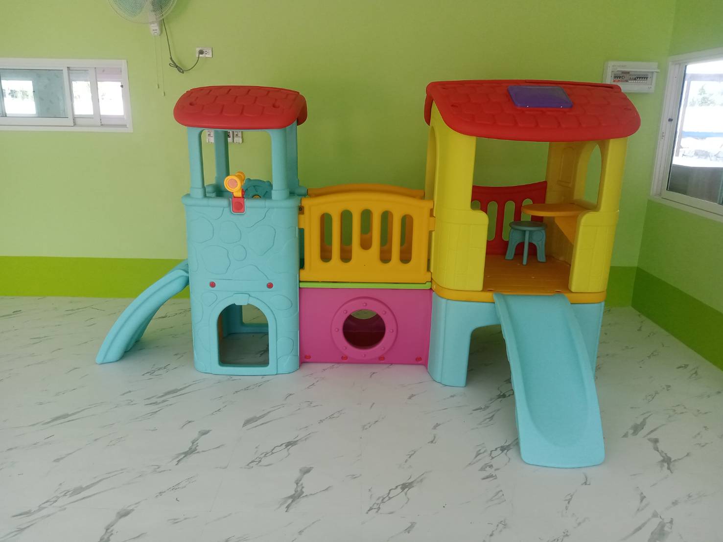 บ้านเด็กเล่น บ้านน้อย 2 ชั้น (วินเทจ)