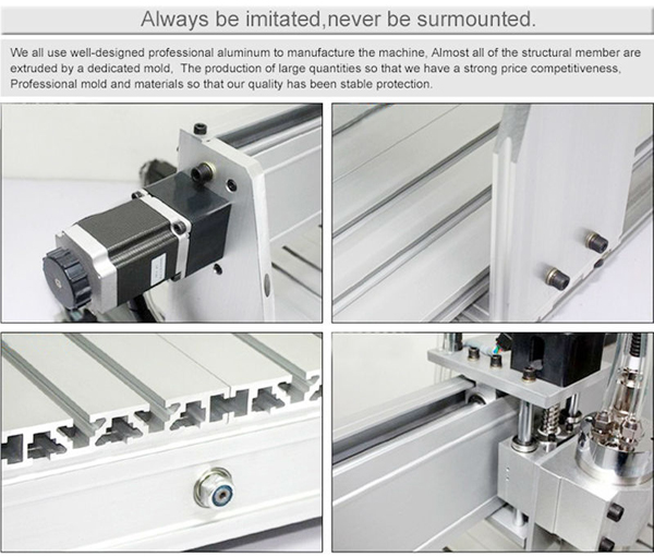 Mini CNC 6090BS 2200W Spindle Vendo 3D Fresadora CNC Ocasion Sistemas