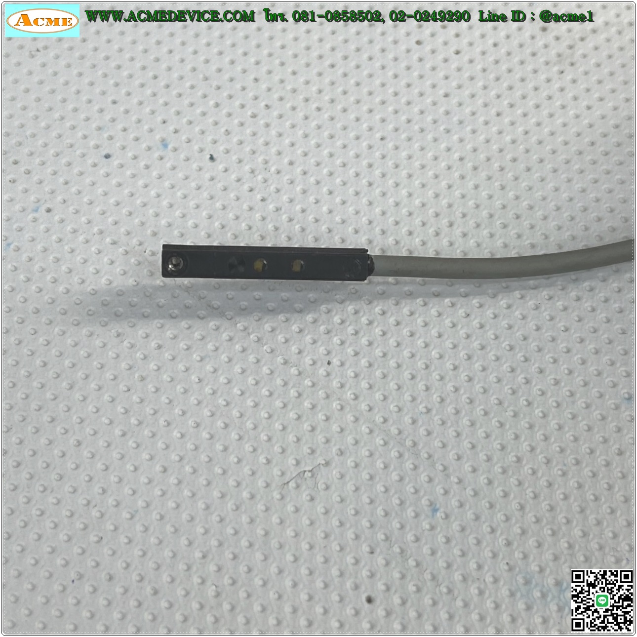 Reed Switch FESTO รุ่น SME-10-KL-LED-24, 3Wire, Contacting bipolar, N.O., 24V AC/DC