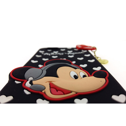 เคสซิลิโคนสำหรับโทรศัพท์มือถือ iPhone 6 plus/6s Plus มิกกี้เม้าส์ 3D