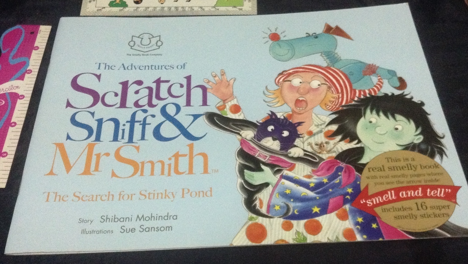 (4แถม4) The adventures of Scratch sniff & Mr.smith ราคา 80